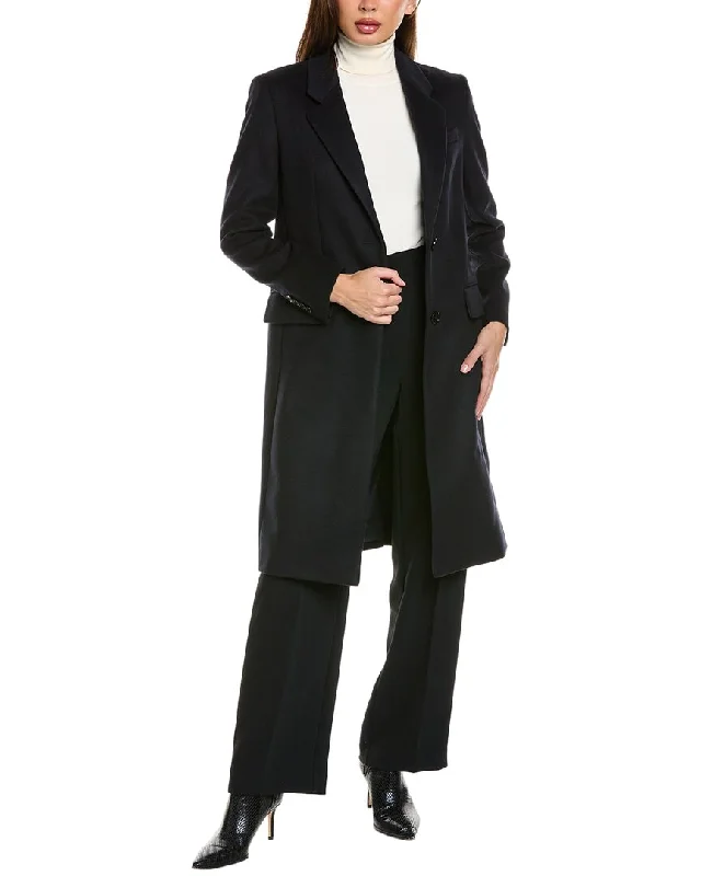 Act Fast Hugo Boss Catara Wool-Blend Coat