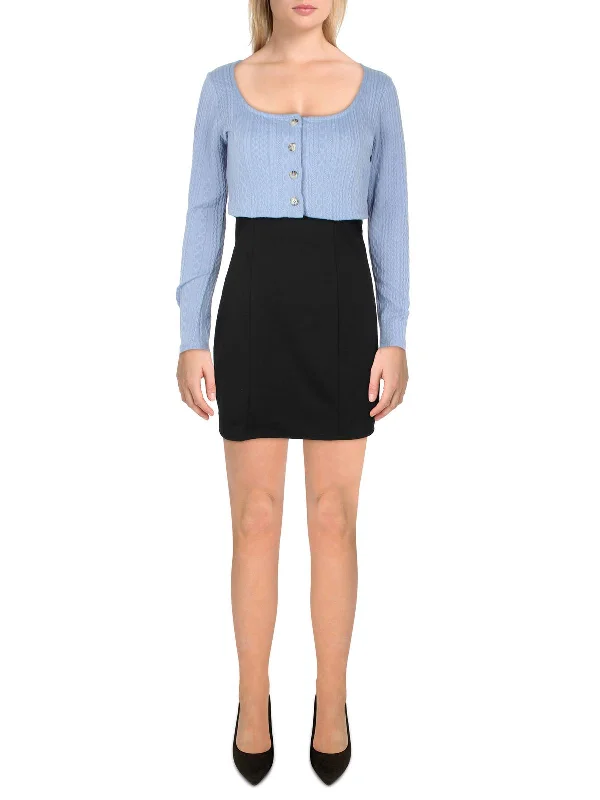 Super Sale Juniors Womens Knit Crop Bolero