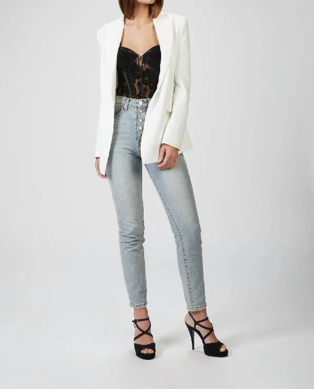 Bargain Prices Kim Blazer Jacket In White
