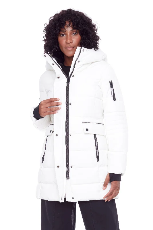 Inventory Reduction KOOTNEY | WOMEN'S VEGAN DOWN (RECYCLED) MID-LENGTH PARKA