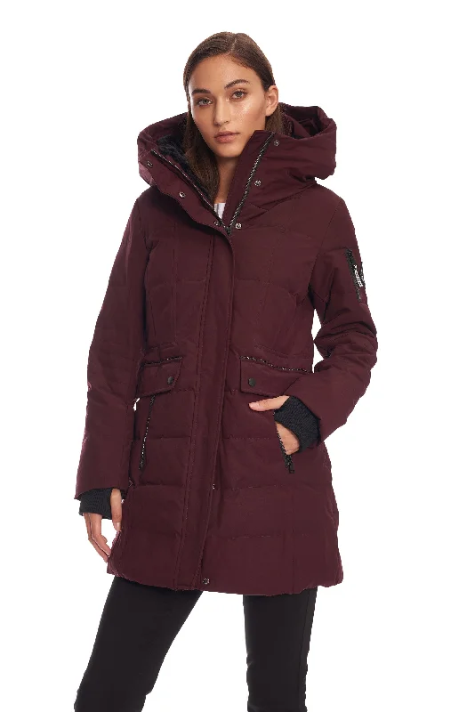 Savings Bonanza KOOTNEY | WOMEN'S VEGAN DOWN (RECYCLED) MID-LENGTH PARKA