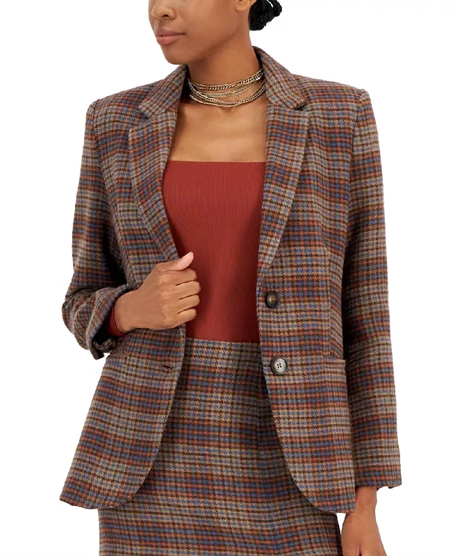 Closeout Lark Blazer In Brown
