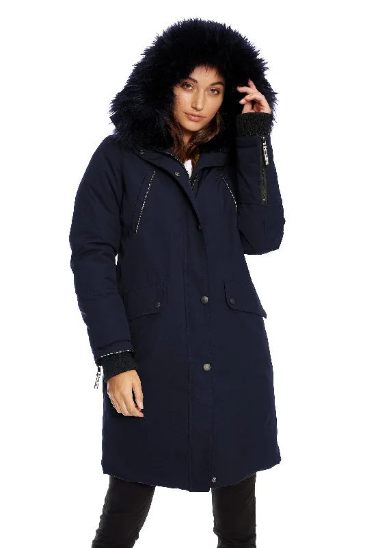 Price Drop LAURENTIAN | WOMEN'S VEGAN DOWN (RECYCLED) LONG PARKA