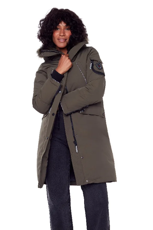 Don’t Miss Out LAURENTIAN | WOMEN'S VEGAN DOWN (RECYCLED) LONG PARKA