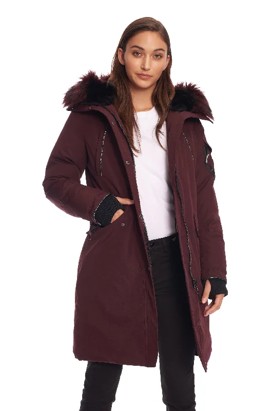 Clearance Event LAURENTIAN | WOMEN'S VEGAN DOWN (RECYCLED) LONG PARKA