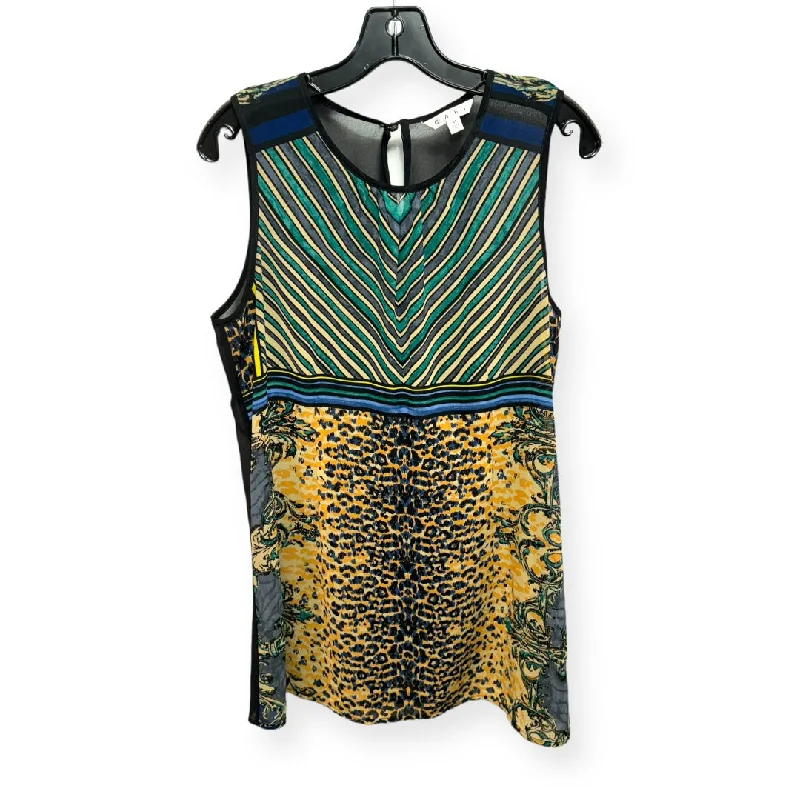 Online Only Multi-colored Top Sleeveless Cabi, Size M