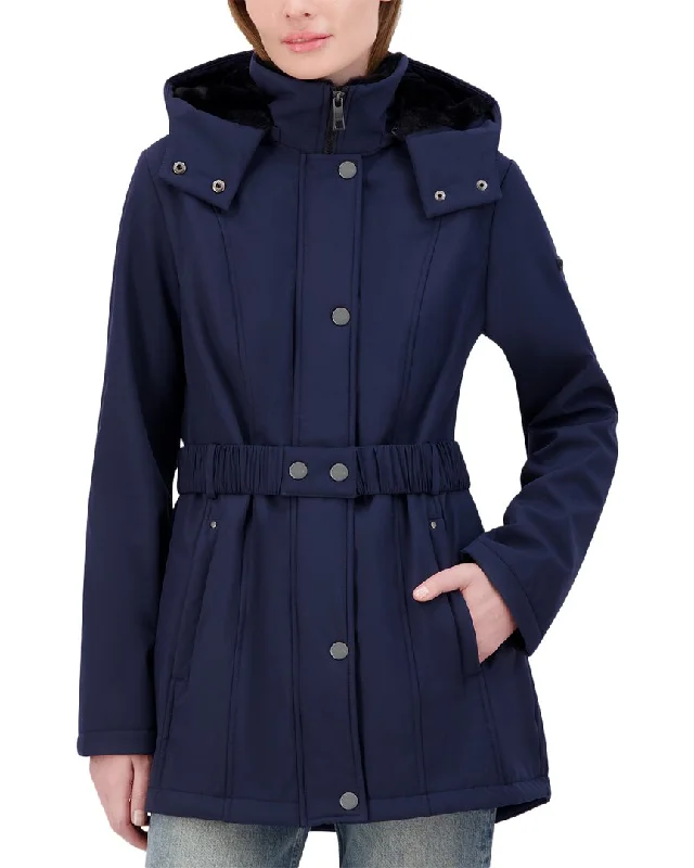 Members Only Nautica Belted Softshell Jacket