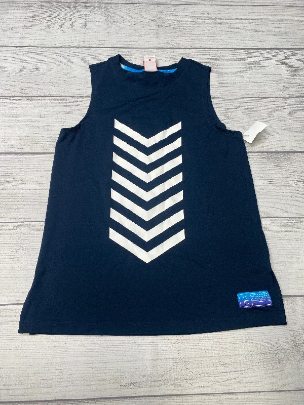 Midnight Madness Navy Athletic Tank Top Nike Apparel, Size S