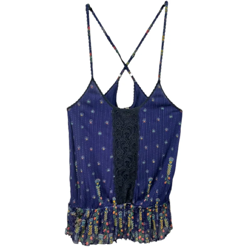 Bargain Prices Navy Tank Top Free People, Size S