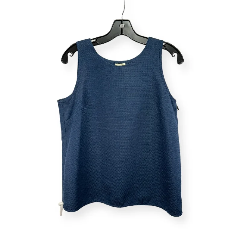 Best Bargains Navy Top Sleeveless J. Crew, Size 6