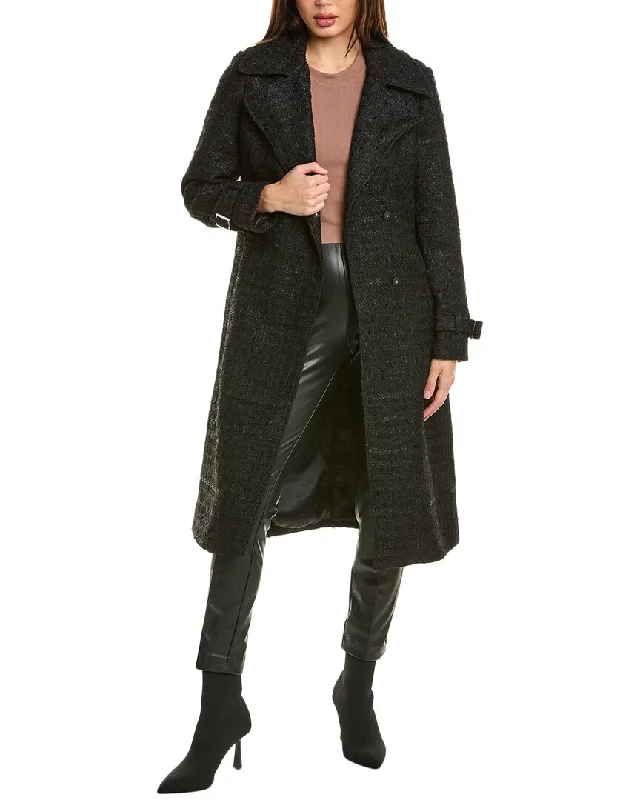 Price Blitz Noize Francie-S Long Trench Coat