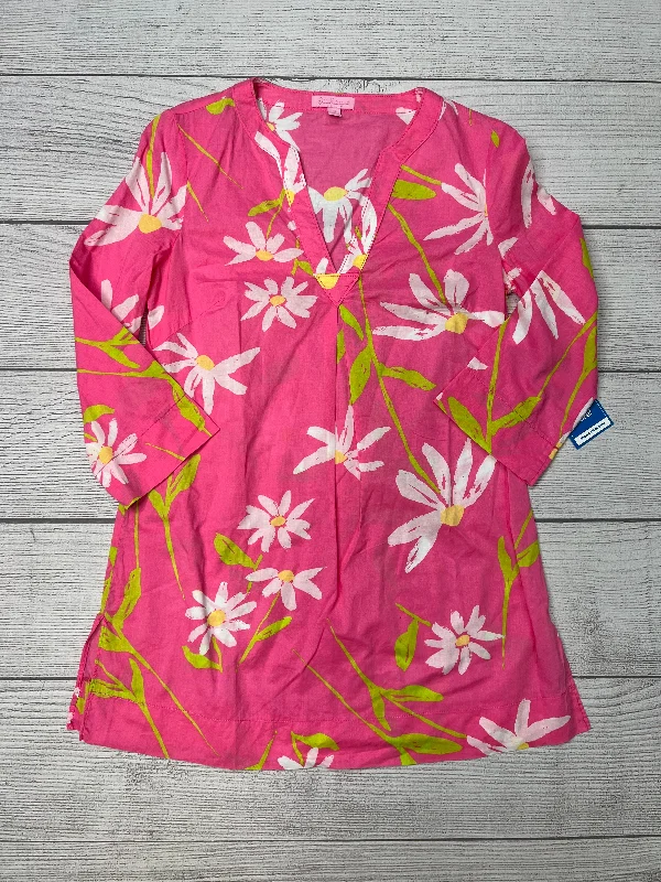 YEAR-End Sale Pink Top Long Sleeve Lilly Pulitzer, Size Xs