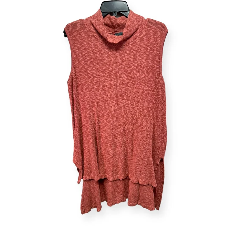 Epic Deals Pink Tunic Sleeveless Left Of Center, Size Xl