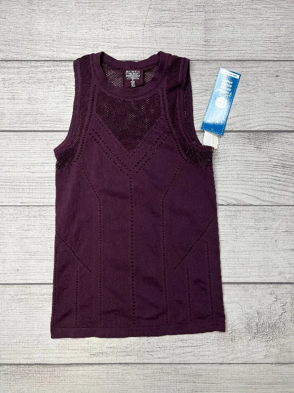 Best Bargains Purple Athletic Tank Top Athleta, Size S