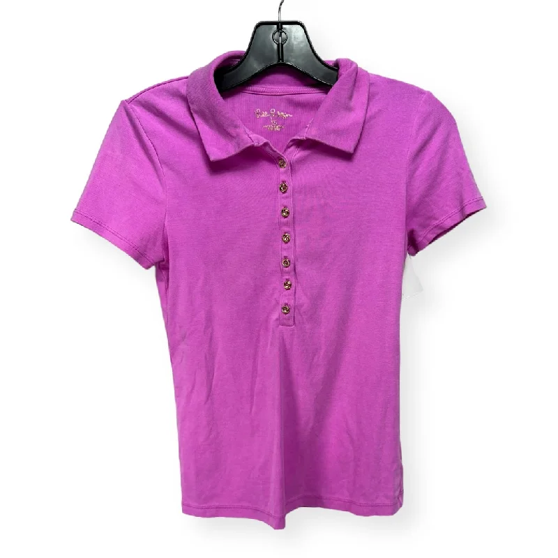 Quick Sale Reema Polo in Crocus Petal Pink Designer Lilly Pulitzer, Size XS