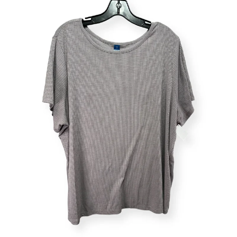 Epic Deals Purple Top Short Sleeve Old Navy, Size 2x