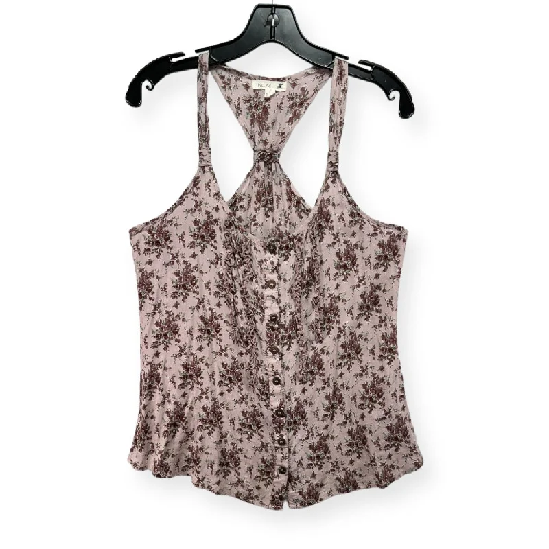 Big Discounts Purple Top Sleeveless Mine, Size L