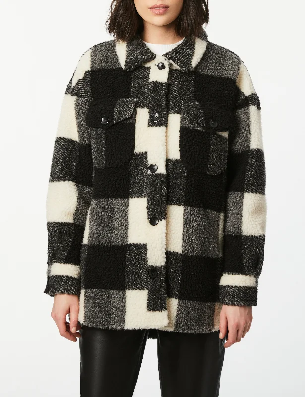 Instant Discount Sherpa Shacket
