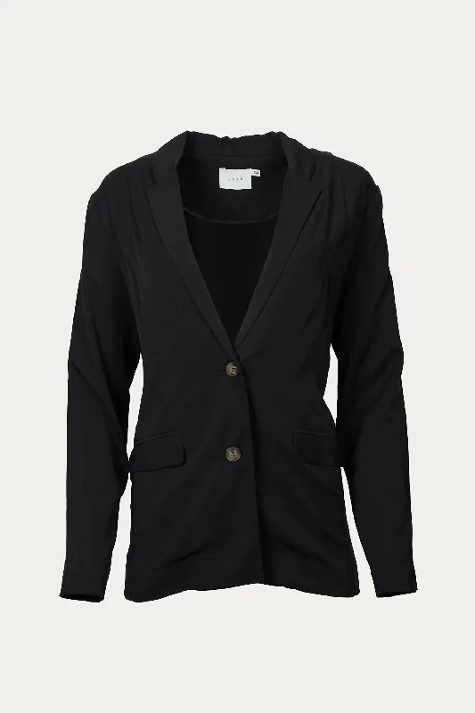 YEAR-End Clearance Single-Breasted Blazer In Black