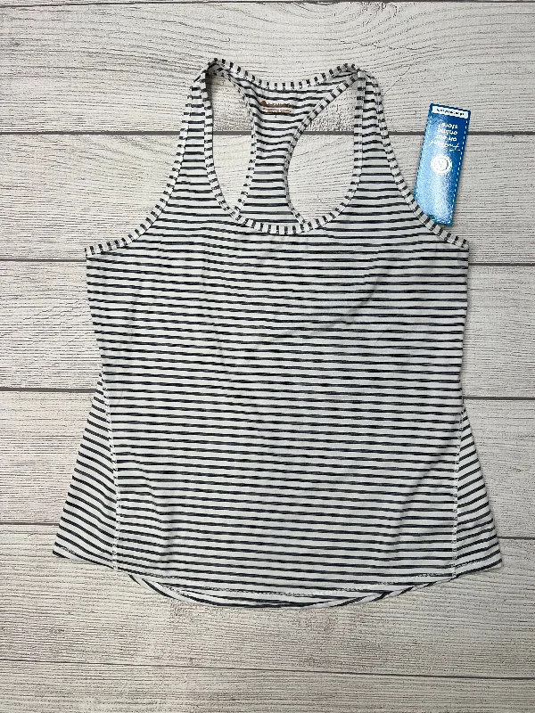 Act Fast Striped Athletic Tank Top Athleta, Size L