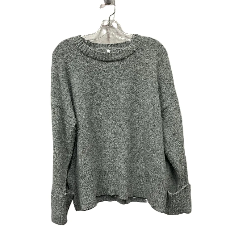 Act Fast Sweater In Grey, Size: Xl