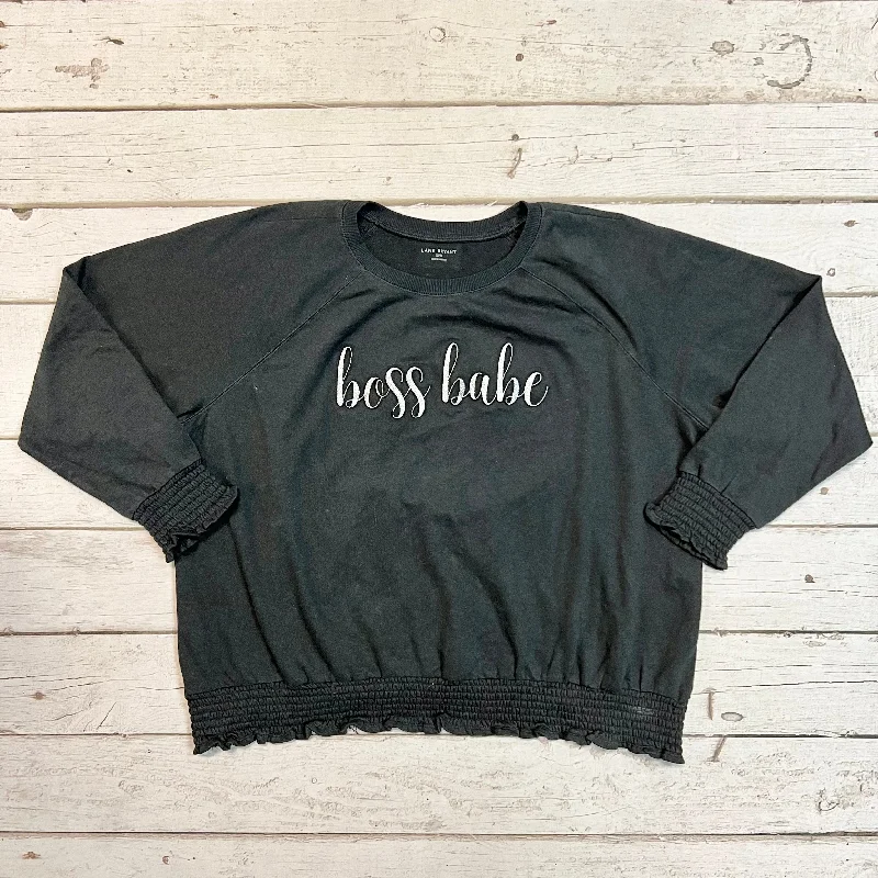 Instant Savings Sweatshirt Crewneck By Lane Bryant  Size: 3x