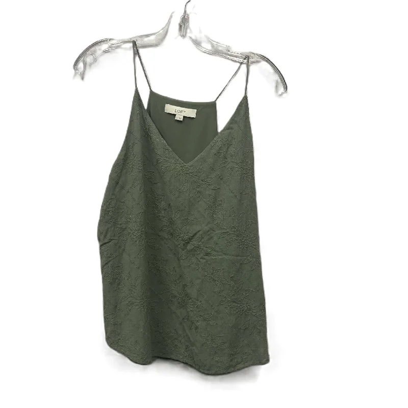Huge Discounts Tank Top By Loft In Green, Size: M