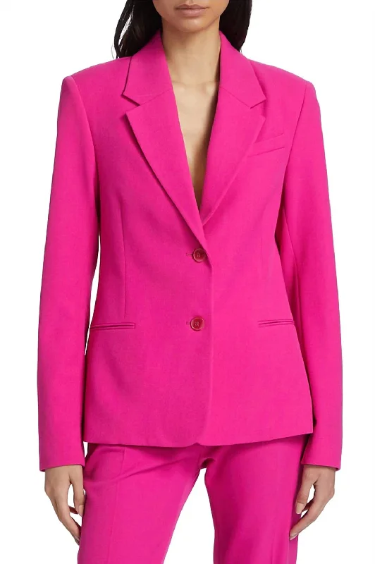 Special Discount The Femme Blazer In Fuscia