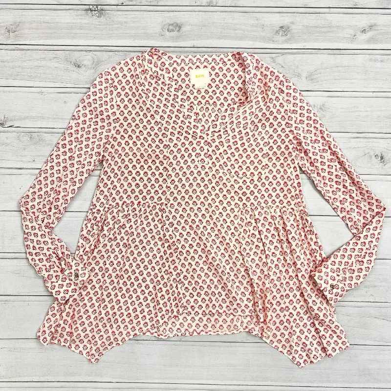 Savings Galore Top Long Sleeve Designer By Anthropologie  Size: S