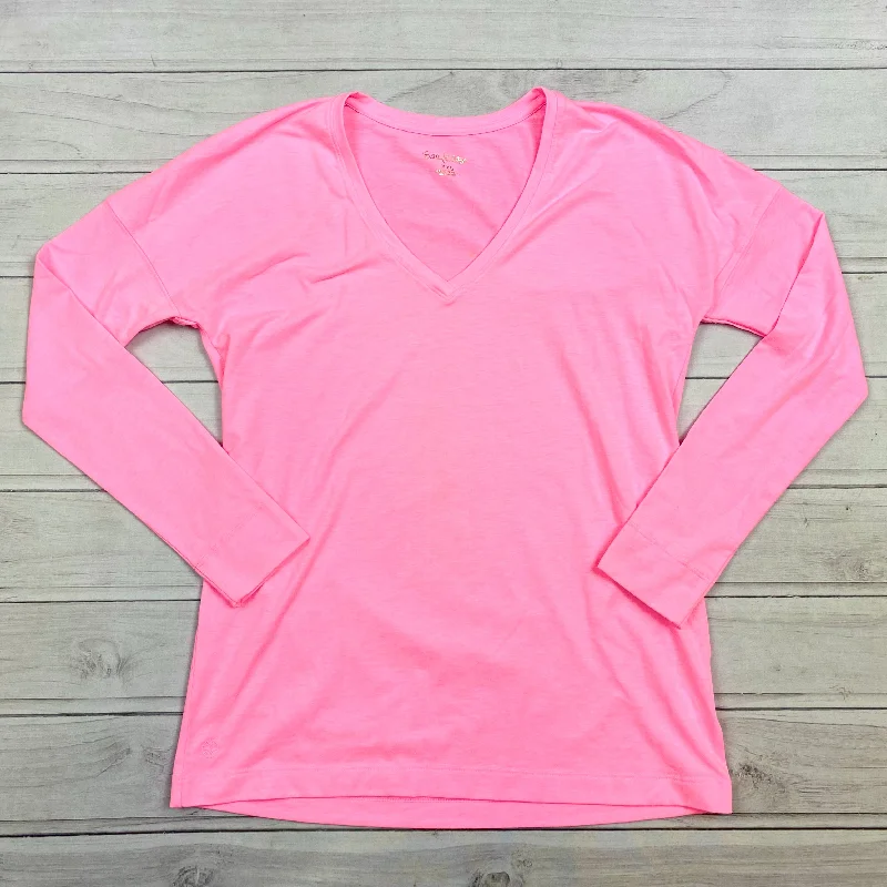 YEAR-End Sale Top Long Sleeve Designer By Lilly Pulitzer  Size: Xxs