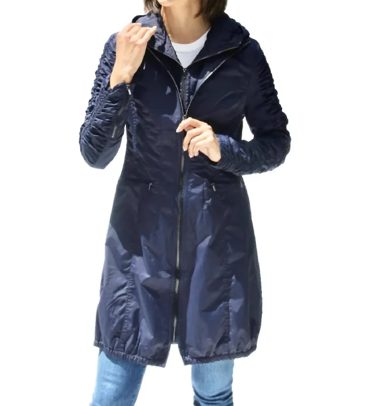 Buy Now Ula Quilted Vest Jacket In Navy