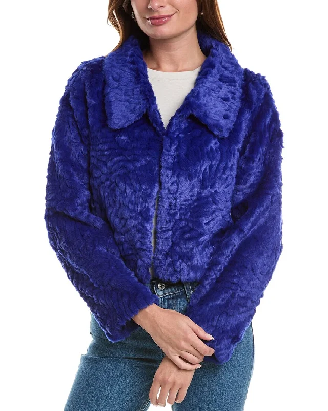 Customer Appreciation Sale Unreal Fur Polaris Crop Jacket