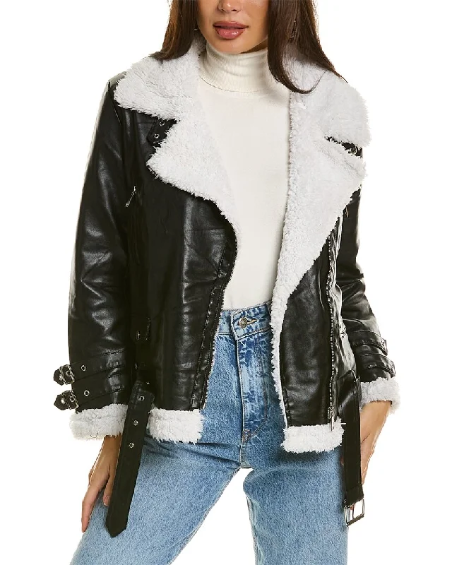 Exclusive Online Offer VERA DOLINI Moto Jacket