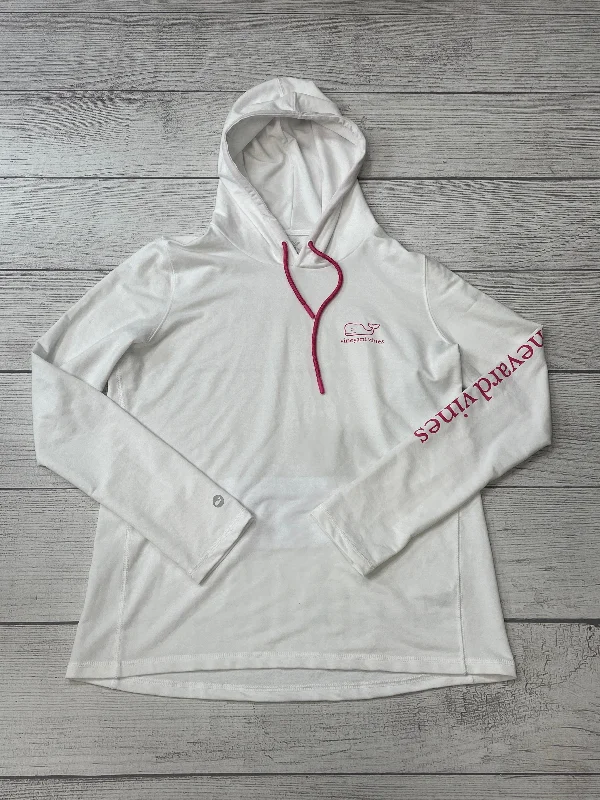 Bonus Savings White Top Long Sleeve Vineyard Vines, Size L