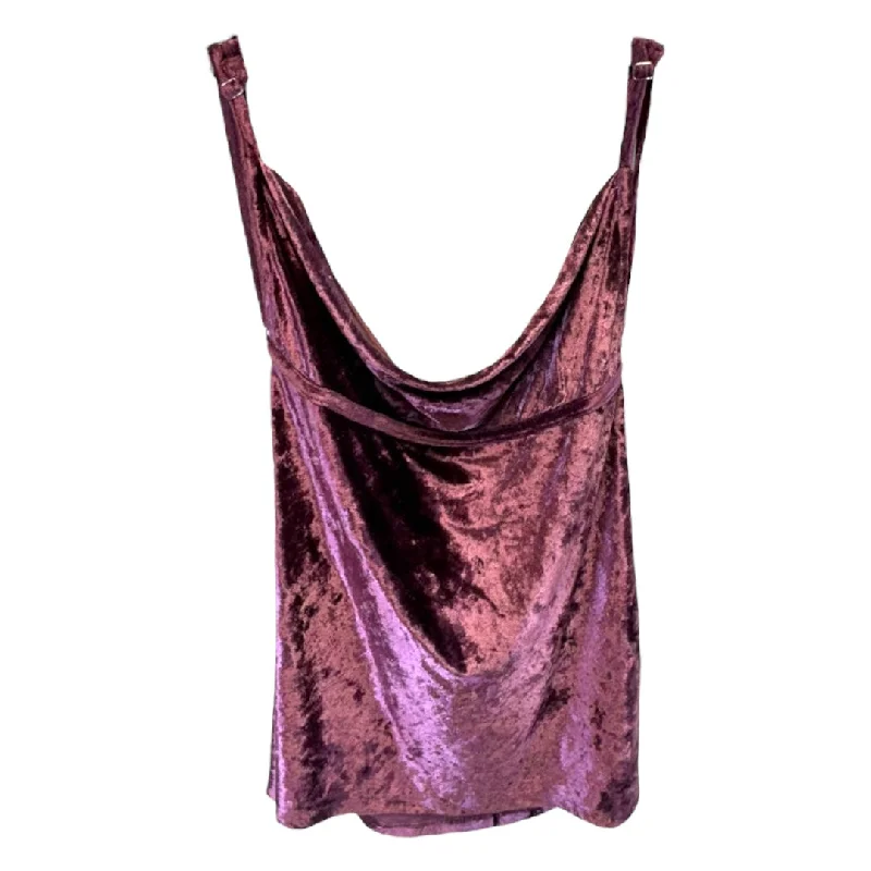 Limited Time Offer All Night Velvet Camisole in Fig Jam Free People, Size S