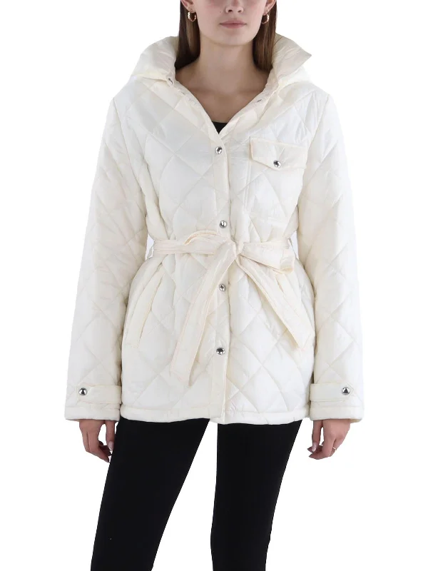 Lowest Price Womens Quilted Hooded Puffer Jacket