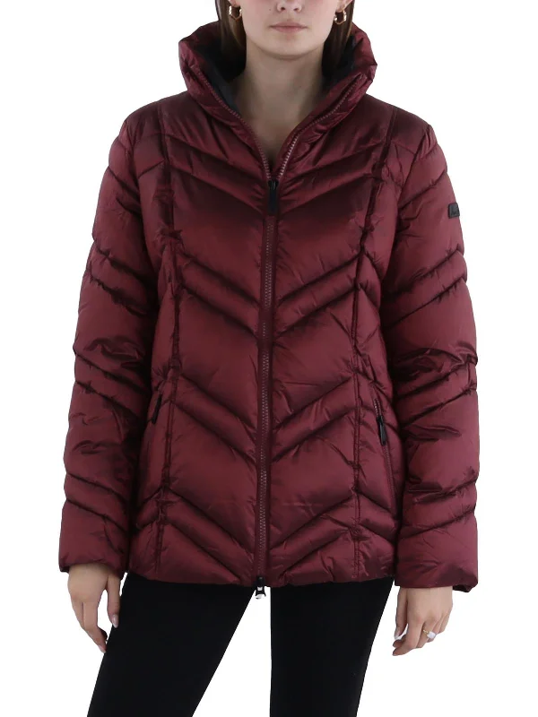 Price Reduction Womens Quilted Short Puffer Jacket