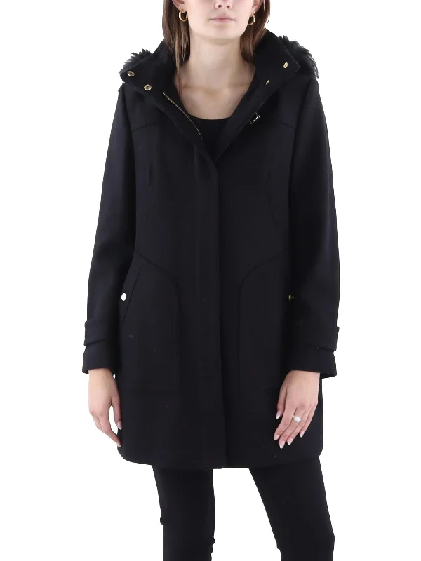Year-End Sale Womens Winter Wool Duffle Coat