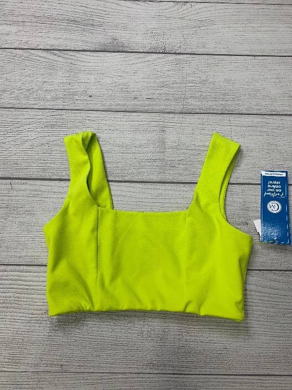 Unmissable Offer Yellow Top Sleeveless Mumu, Size M