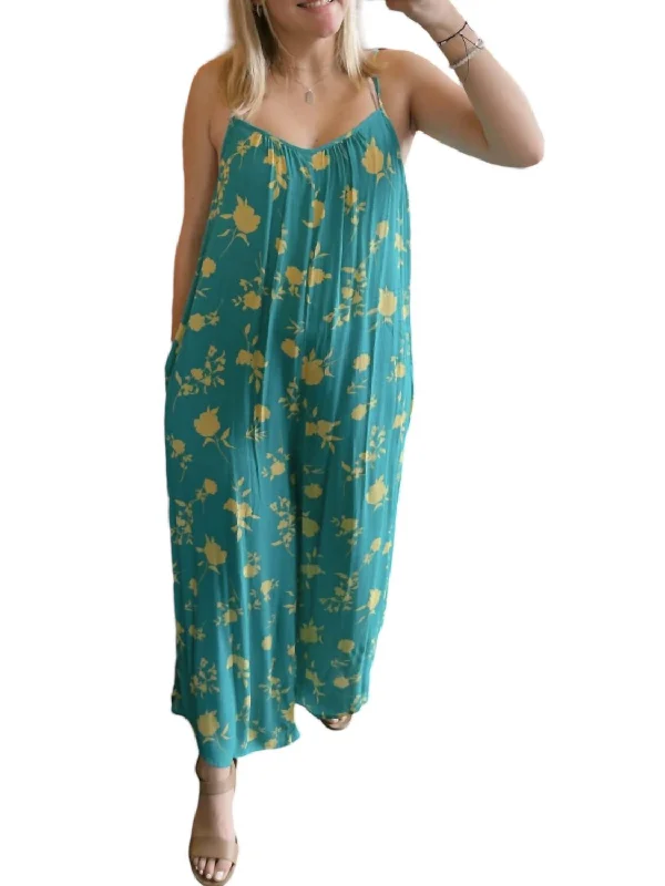 Reduced Prices Atlantis Jumpsuit In Teal