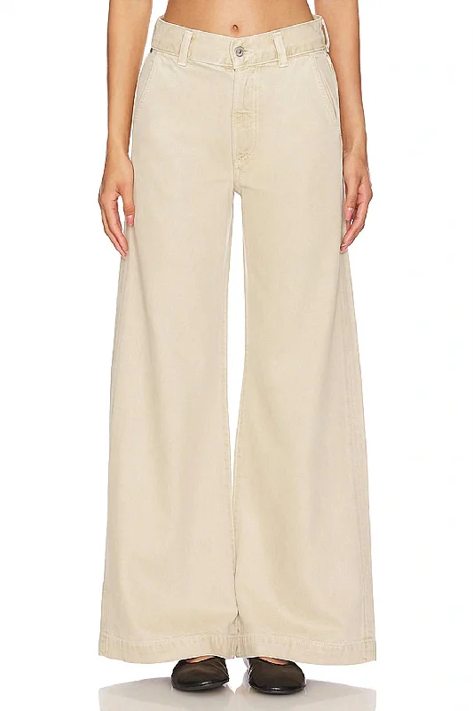 Discount Deals Beverly Trouser Pants In Taos Sand