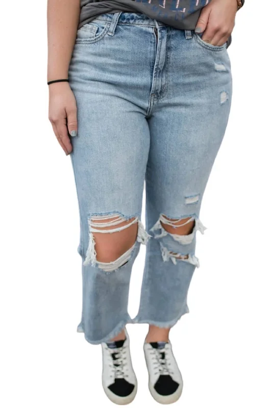 Amazing Deals Coast High Rise Jeans In Washed Blue