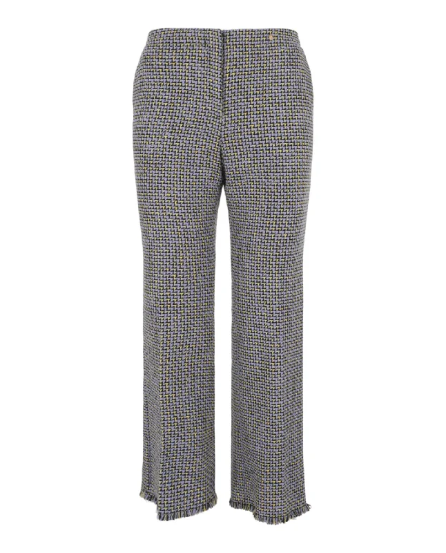 Super Savings Cotton-Blend Tweed Bootcut Pants