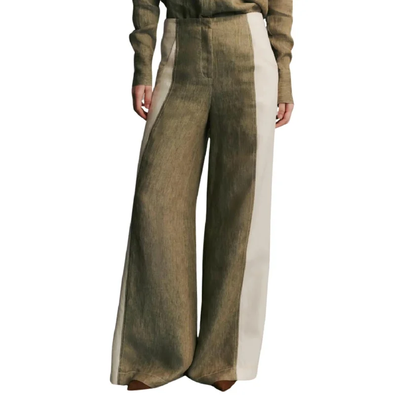 Instant Discount Demie W Combo Pant In Mil