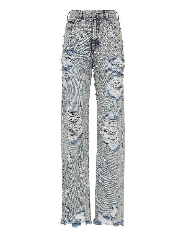 Special Savings Denim Trousers Palace Fit Crystal