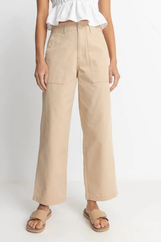 New Deals Fatigue Pants In Natural