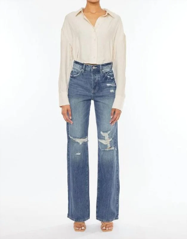 Savings Galore Gabbie Super High Rise Wide Leg Flare Jeans In Light Wash