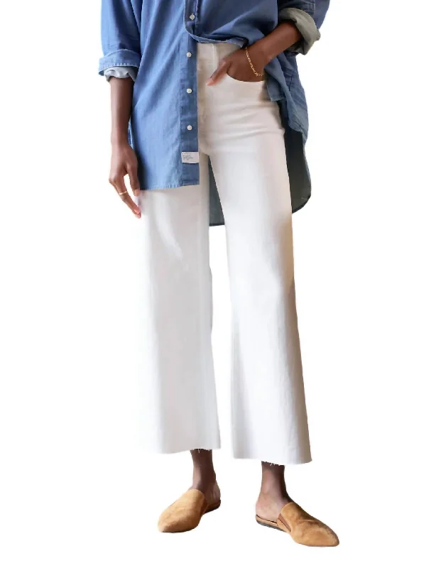 Bargain Blast Galway Gaucho Jean In White