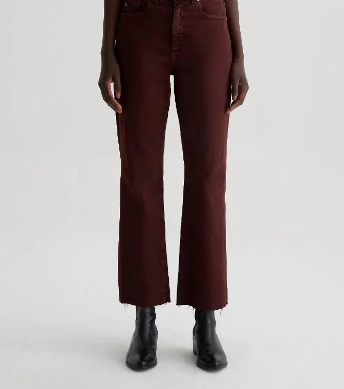 New Markdowns High Rise Kinsley Jeans In Dark Plum