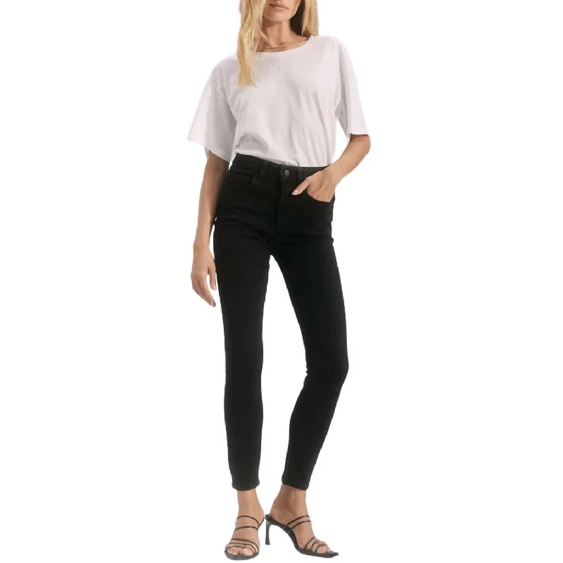 Overstock Sale Larchmont Skinny Jeans In Onyx
